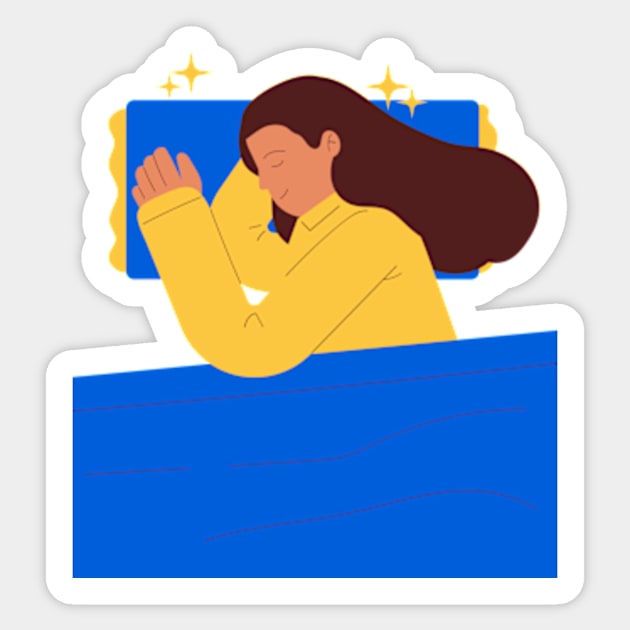 most likely to take a nap Sticker Sticker by MoGaballah